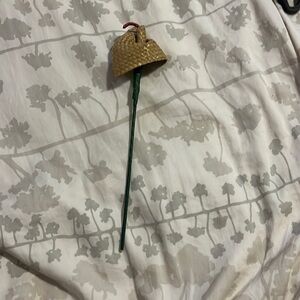 Handmade lauhala anthurium for hair or hat